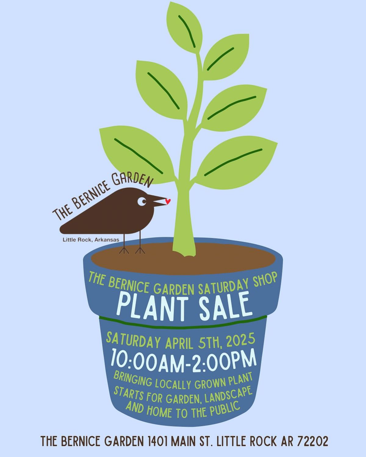 The Bernice Garden Saturday Shop Plant Sale