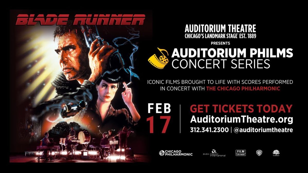 Blade Runner at Bass Concert Hall