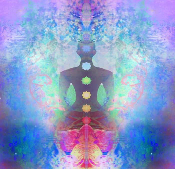 The 4 transcendent chakras