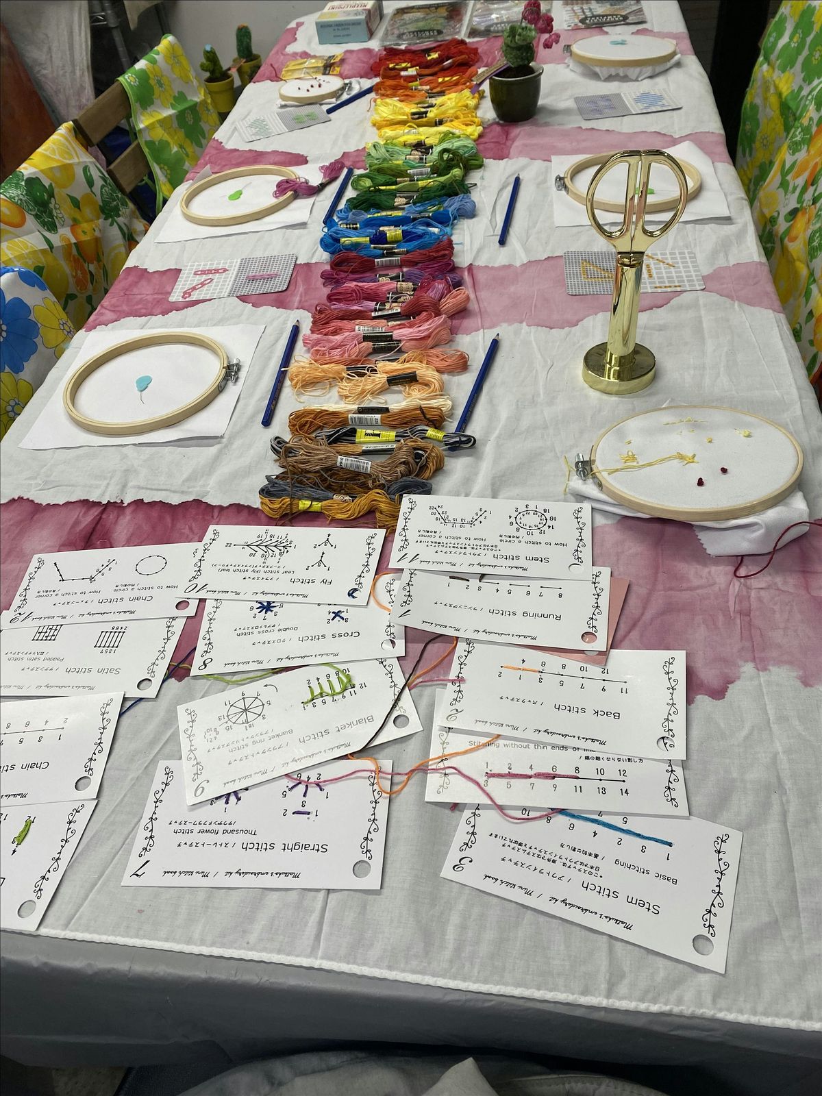 Intro to Embroidery: Summertime Sewing Sampler