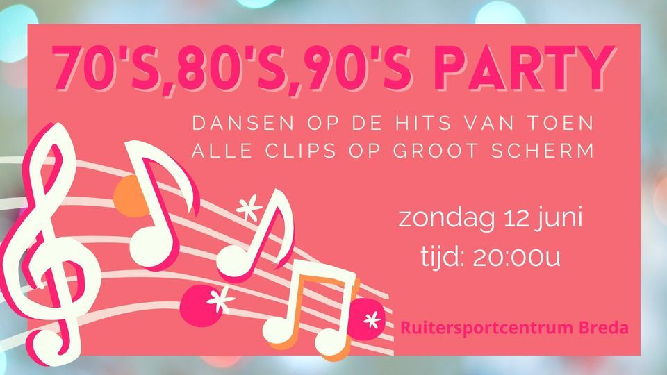 70's,80's,90's PARTY