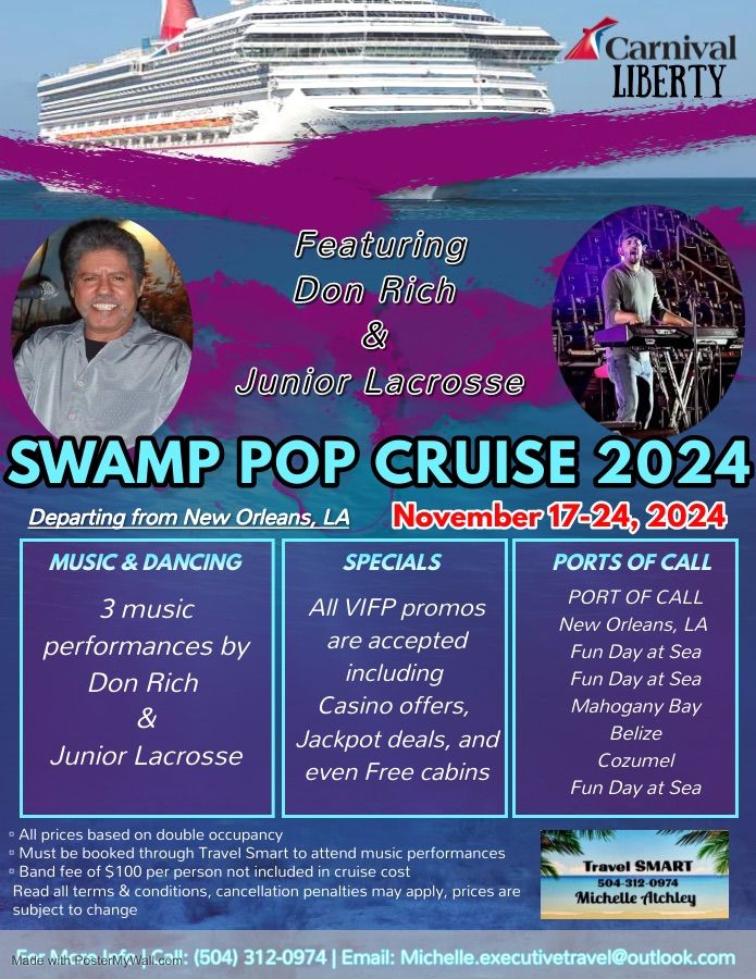Don Rich & Junior Lacrosse Swamp Pop Cruise 2024