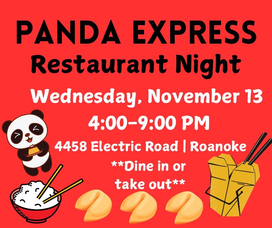 Panda Express Restaurant Night