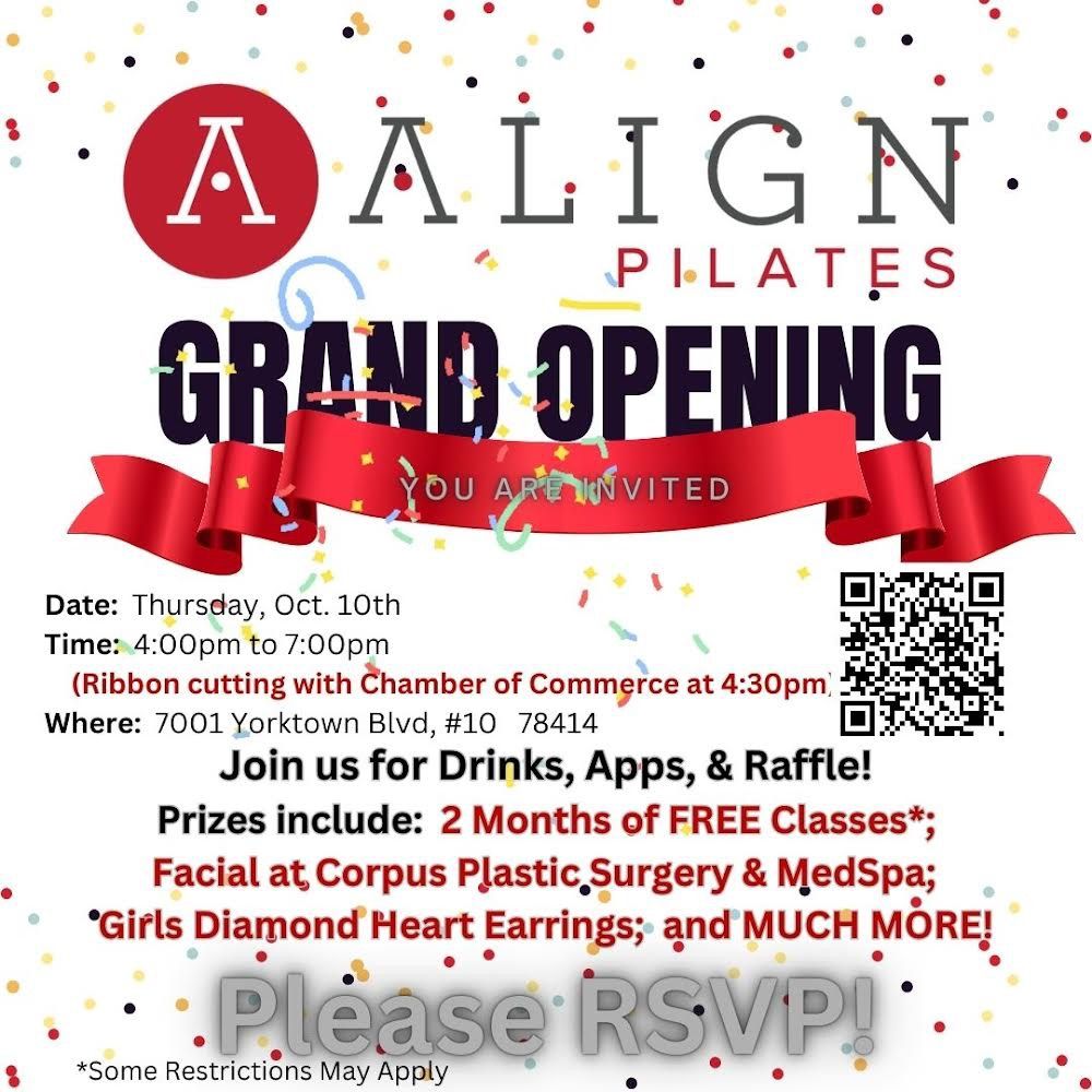 Ribbon Cutting for Align Pilates