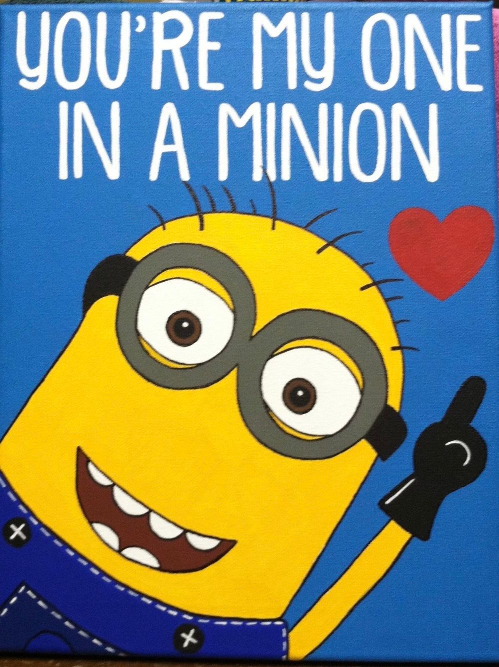 Minion family paint night  at barrel house Z in Weymouth 