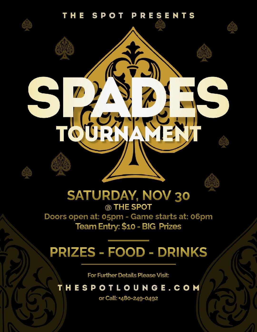 Spades tournament 