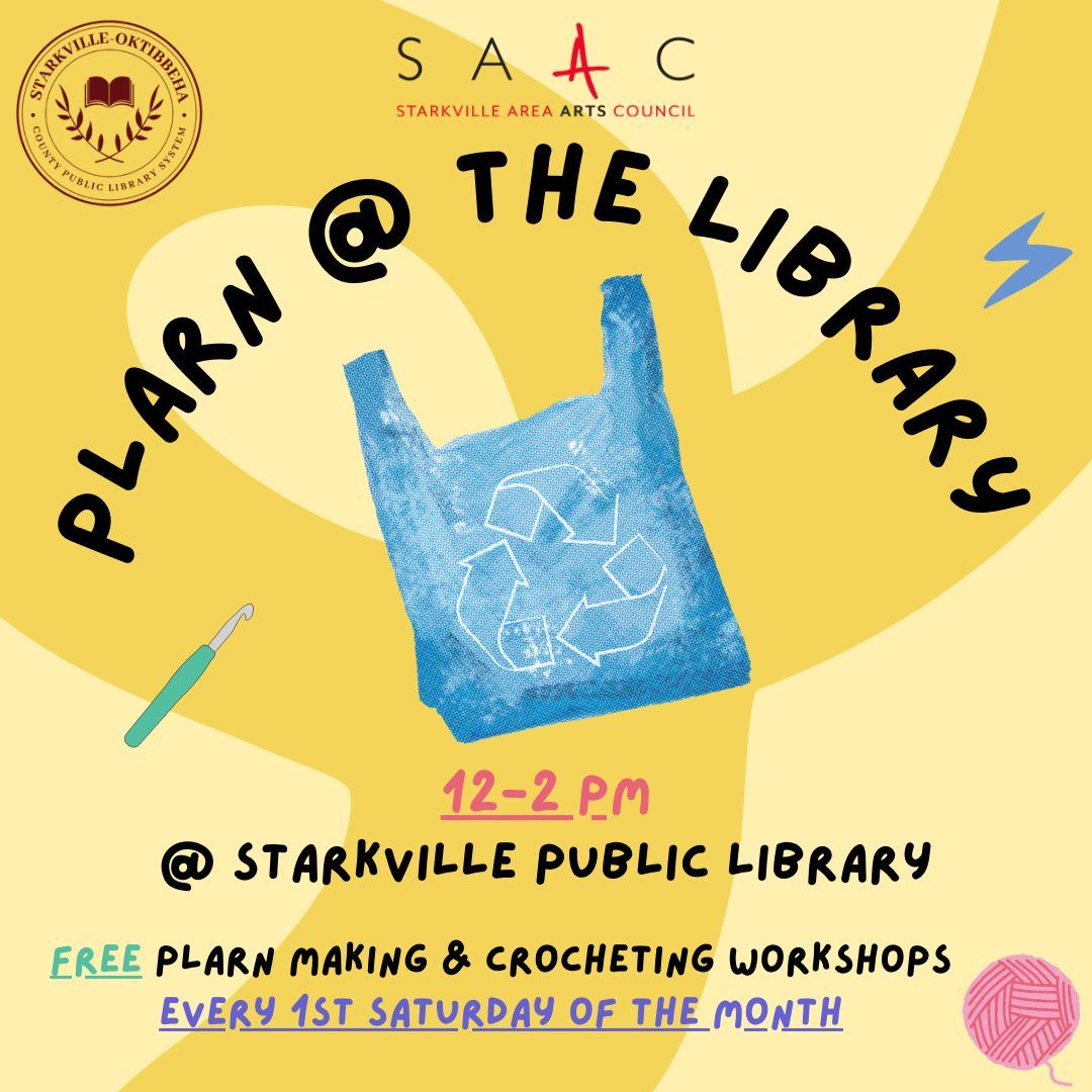 Plarn at the Library (FREE Crocheting Workshops) 