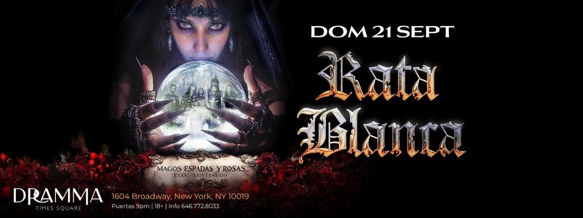 RATA BLANCA EN NEW YORK