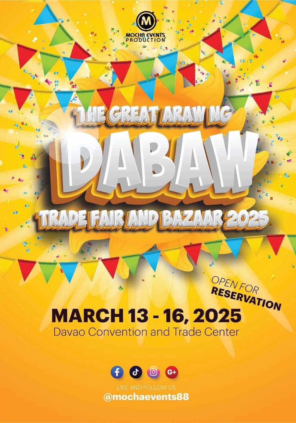 The Great Araw ng Davao Trade Fair and Bazaar 2025