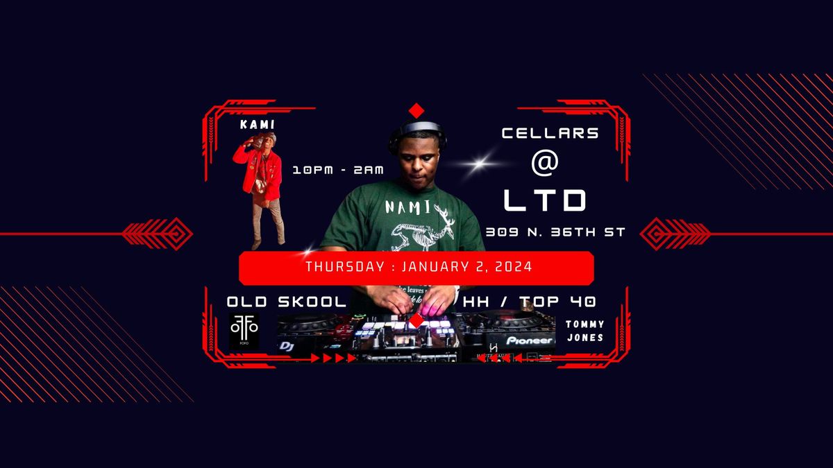 CELLARS @ LTD (90'S+ HIP HOP + AFROBEATS + LATINX \/ BEER PONG TOURNAMENT))