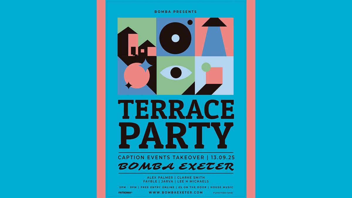 Bomba Terrace Takeover: Caption Events | 13.09.25