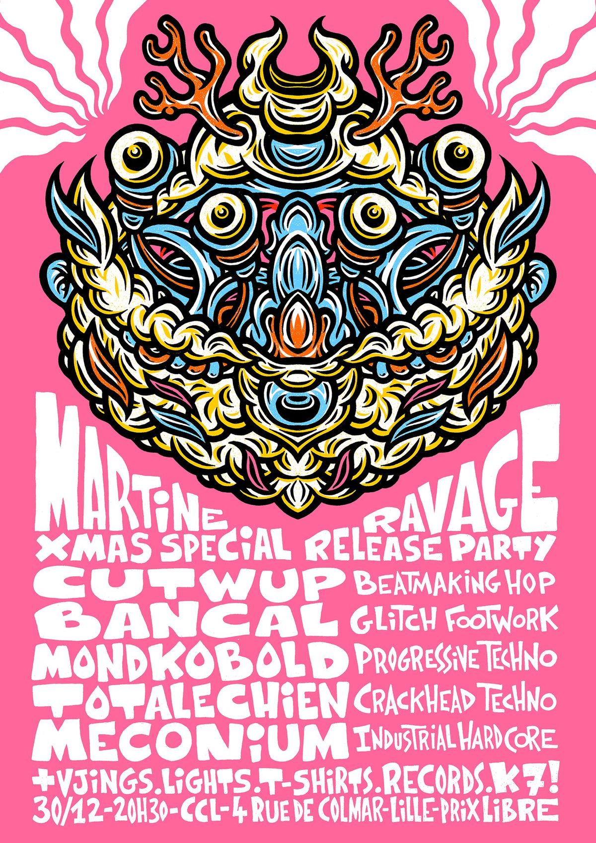 Martine Ravage Release Party Vol.5