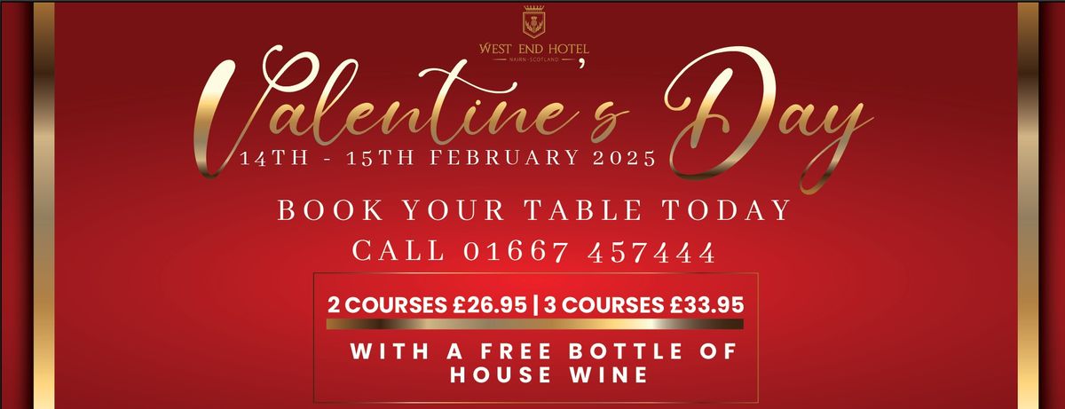 Valentine's Day at West End Hotel