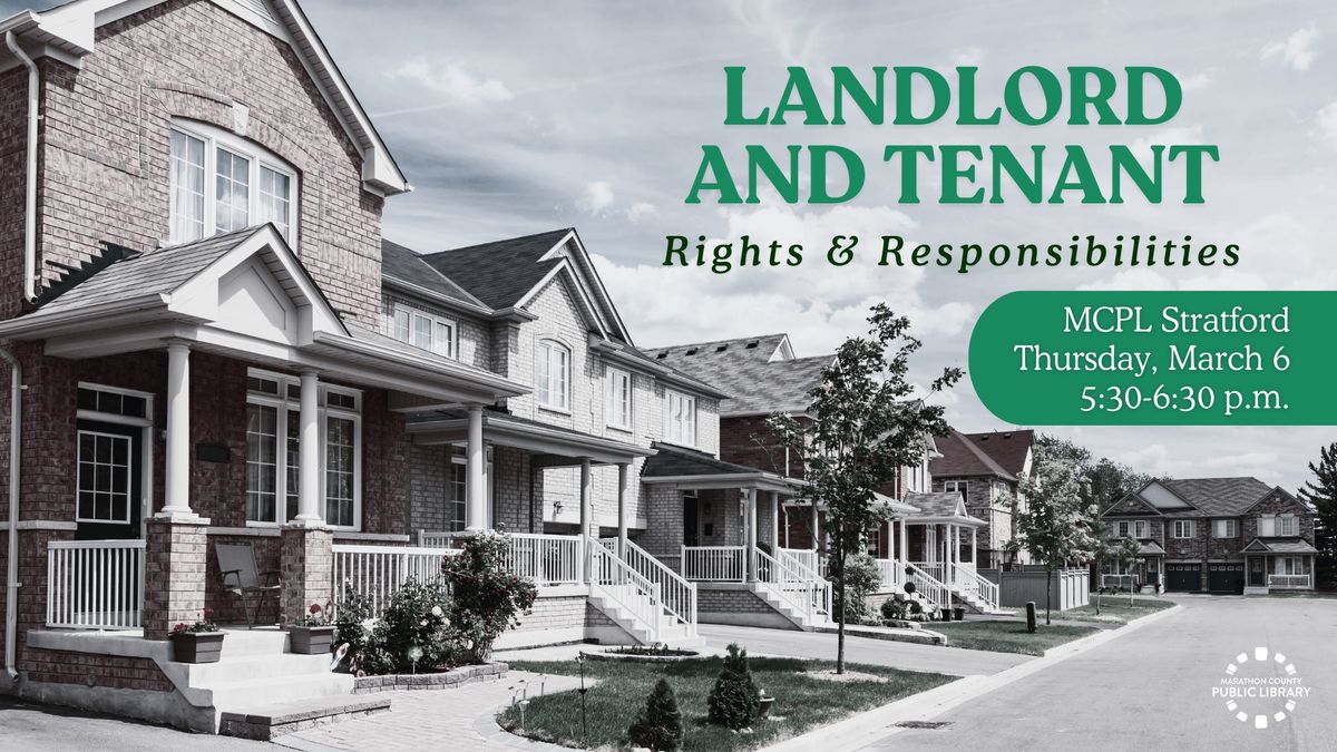 Landlord and Tenant Rights & Responsibilities | MCPL Stratford