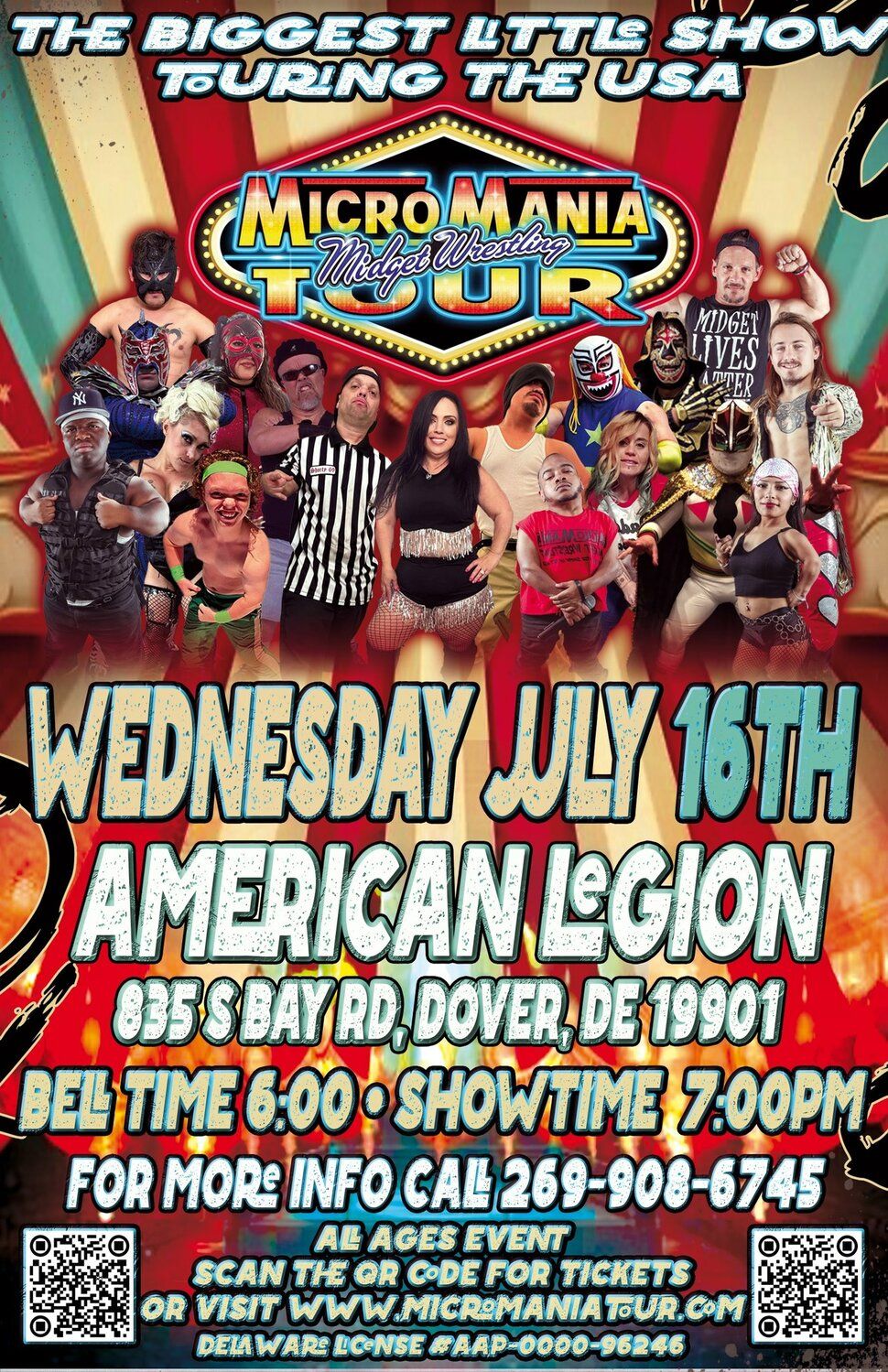 MicroMania Wrestling at Lake Elsinore Diamond