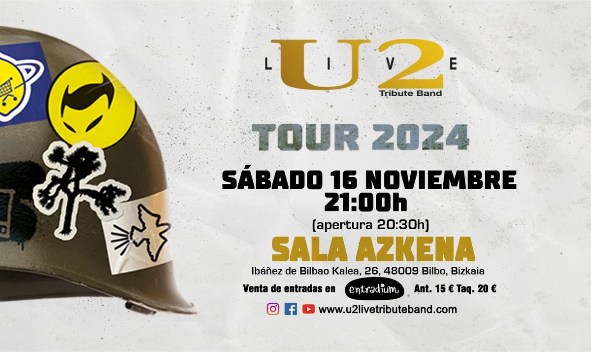 U2LIVE EN SALA AZKENA (BILBAO)