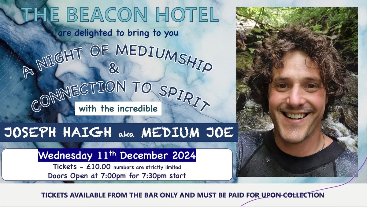 A Night of Mediumship with Joseph Haigh aka Medium Joe