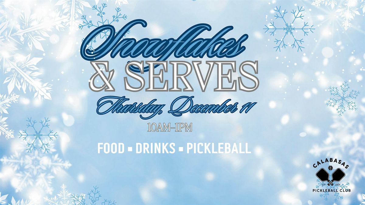 CPC Snowflakes and Serves Pickleball Party