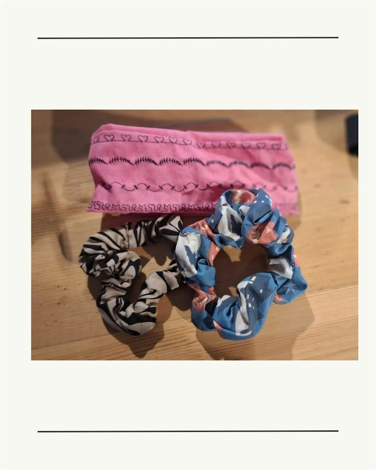 Tabbey Bobbin Festive Taster sessions: Make you own festive scrunchie