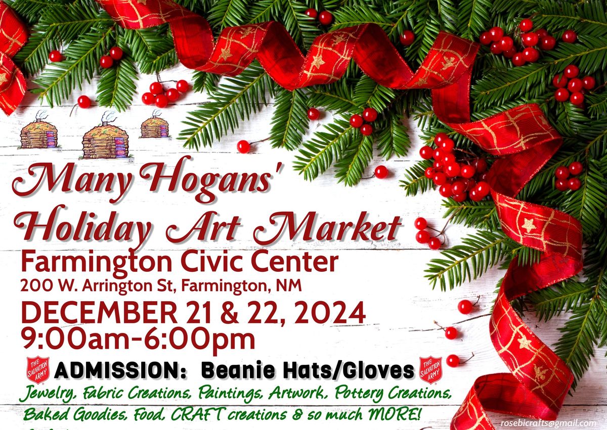 Many Hogans' Holiday ART MARKET