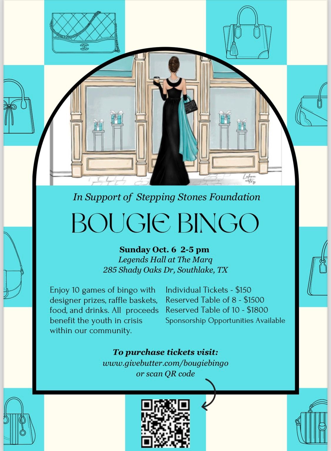 Stepping Stones Foundation Bougie Bingo