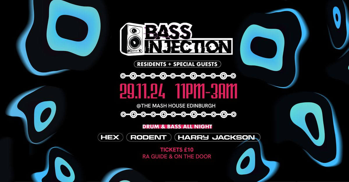 Bass Injection Presents - Hex (Symbiosis) - Harry Jackson (Disorder) - Rodent (Alien Disko)