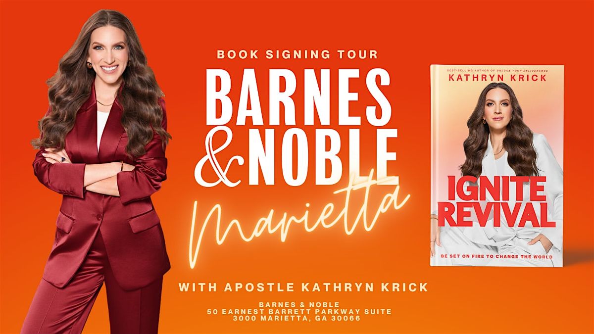 MARIETTA GEORGIA BOOK SIGNING - Barnes & Noble Book Tour