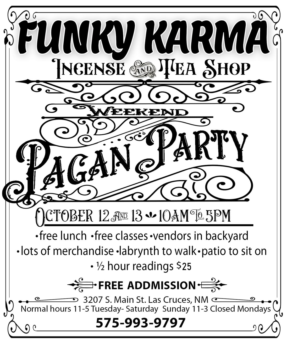 Funky Karma Weekend Pagan Party