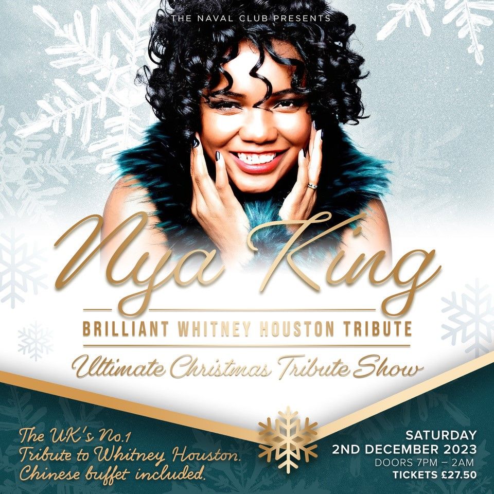 Ultimate Christmas Soul & Motown Party - Nya King as Whitney