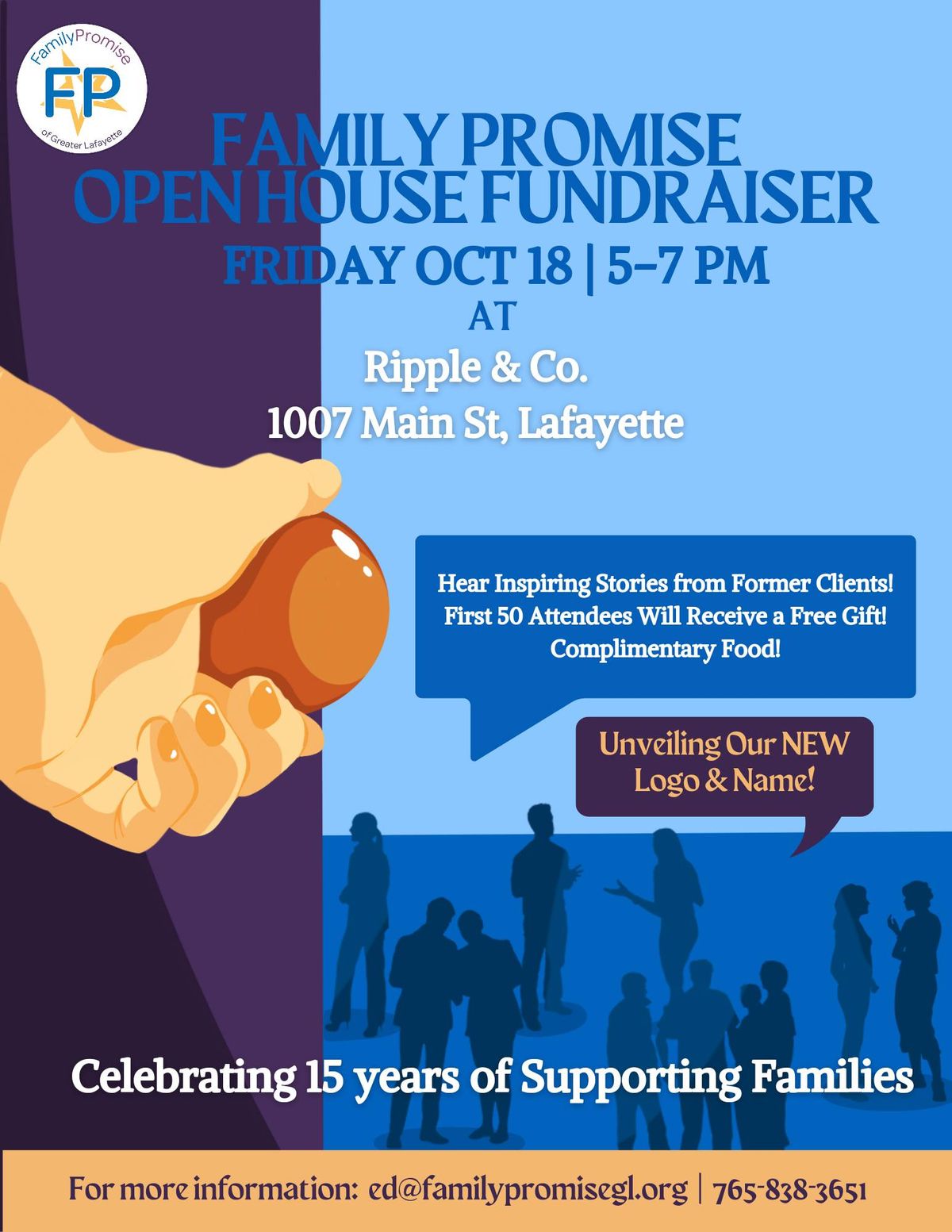 Open House Fundraiser - Family Promise of Greater Lafayette