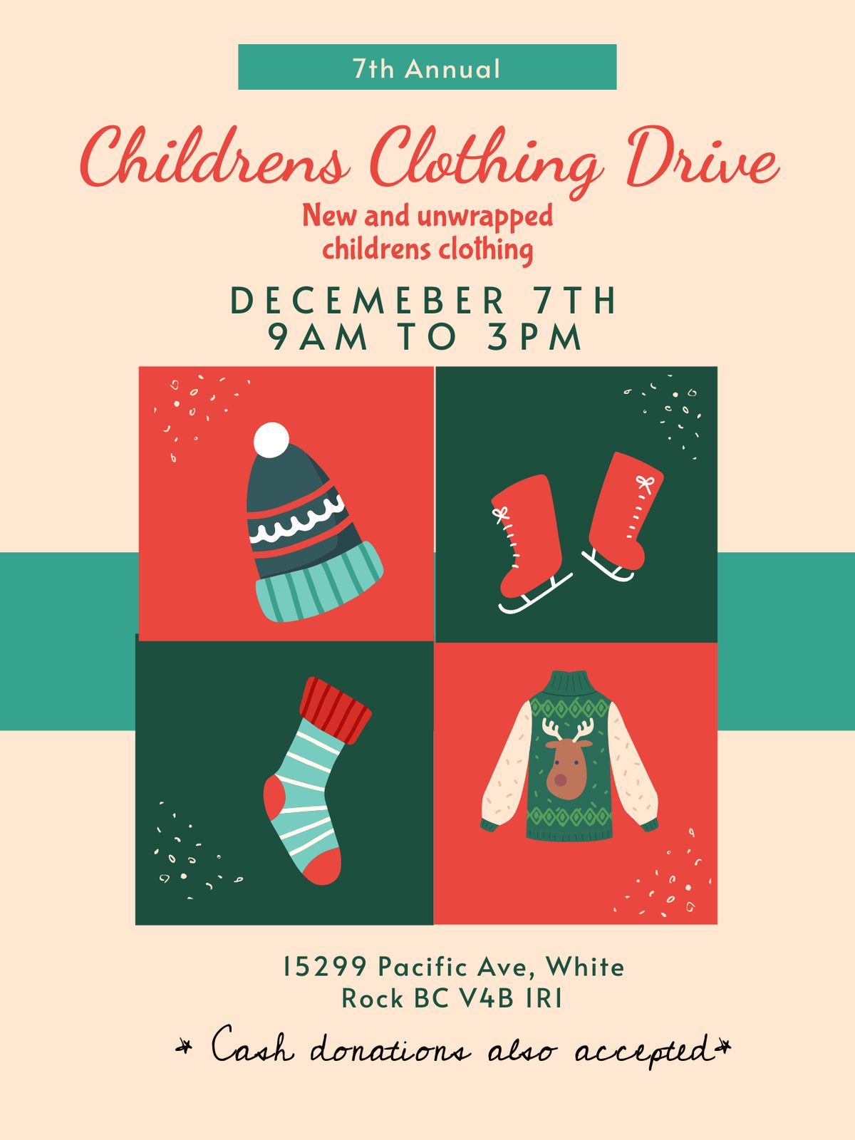 7th Annual Childrens Clothing Drive 