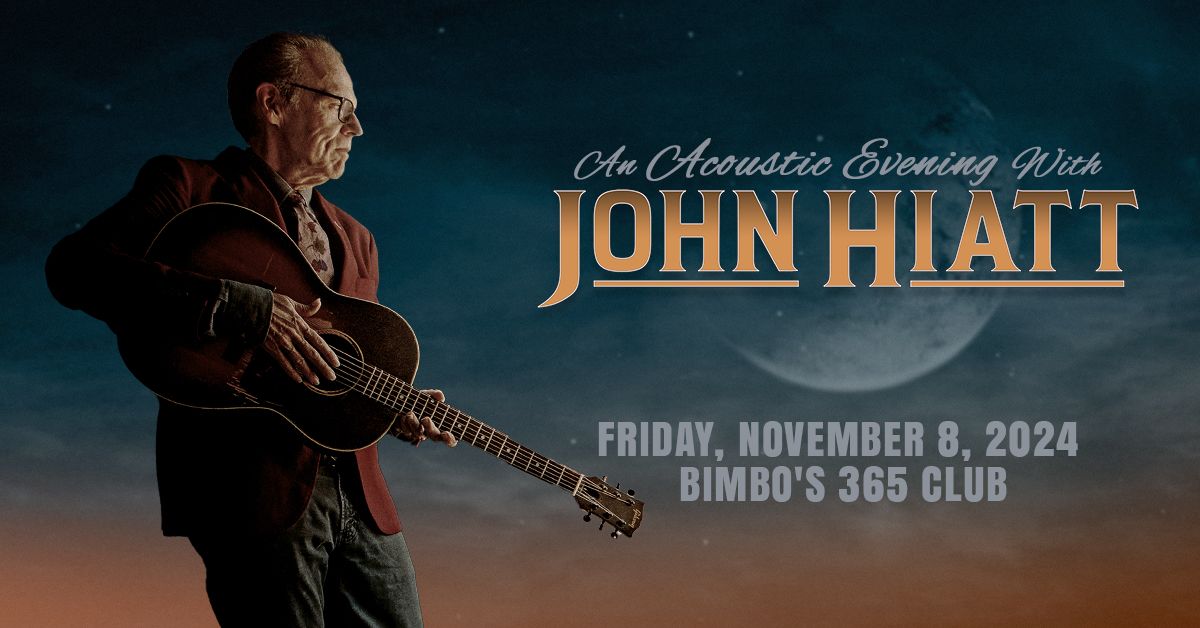 John Hiatt at Bimbo's 365 Club