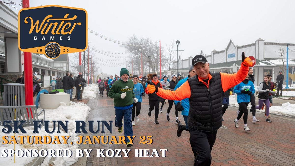 Winter Games 5K Fun Run sponsored by Kozy Heat