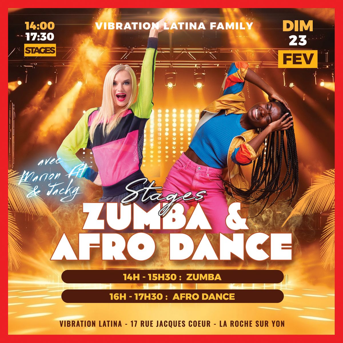 \ud83d\udc5f STAGES ZUMBA & AFRO DANCE \ud83d\udc5f