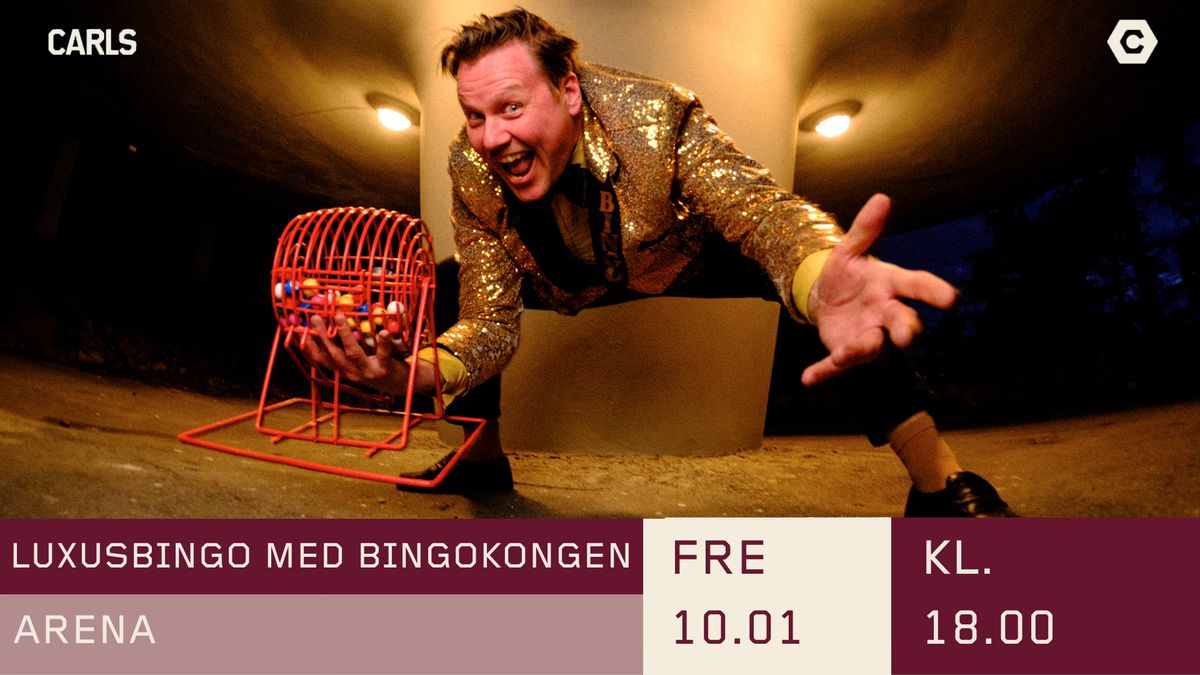 \u00c5RETS F\u00d8RSTE: Luxusbingo med Bingokongen 