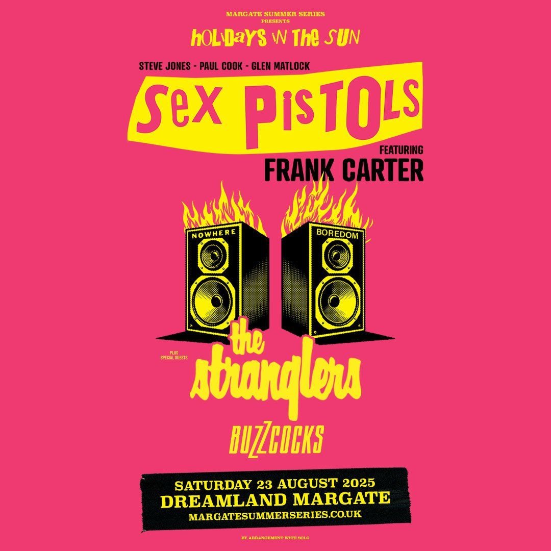 Sex Pistols feat Frank Carter Margate Tickets