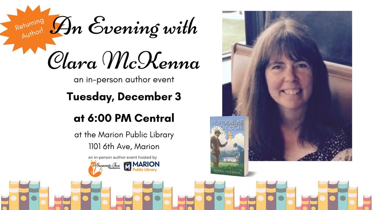 An Evening with Clara McKenna