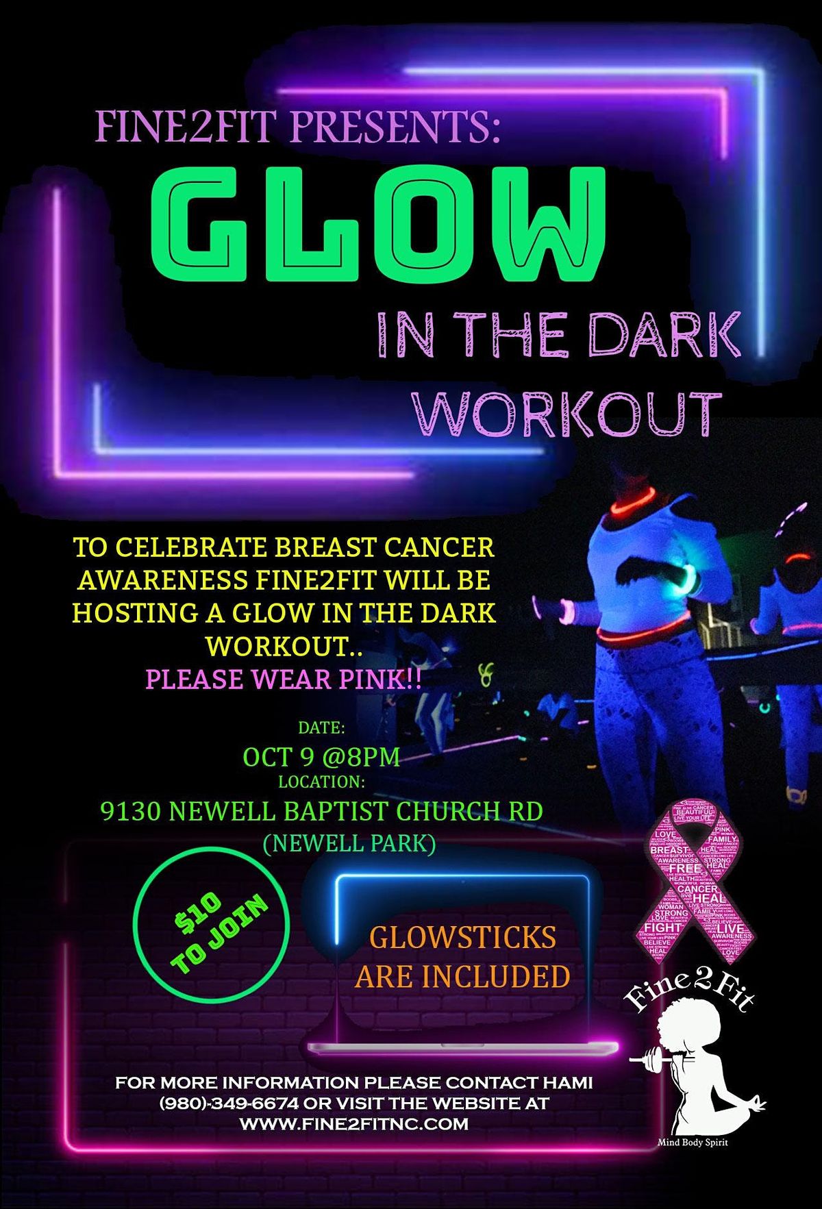 Glow in the Dark Workout