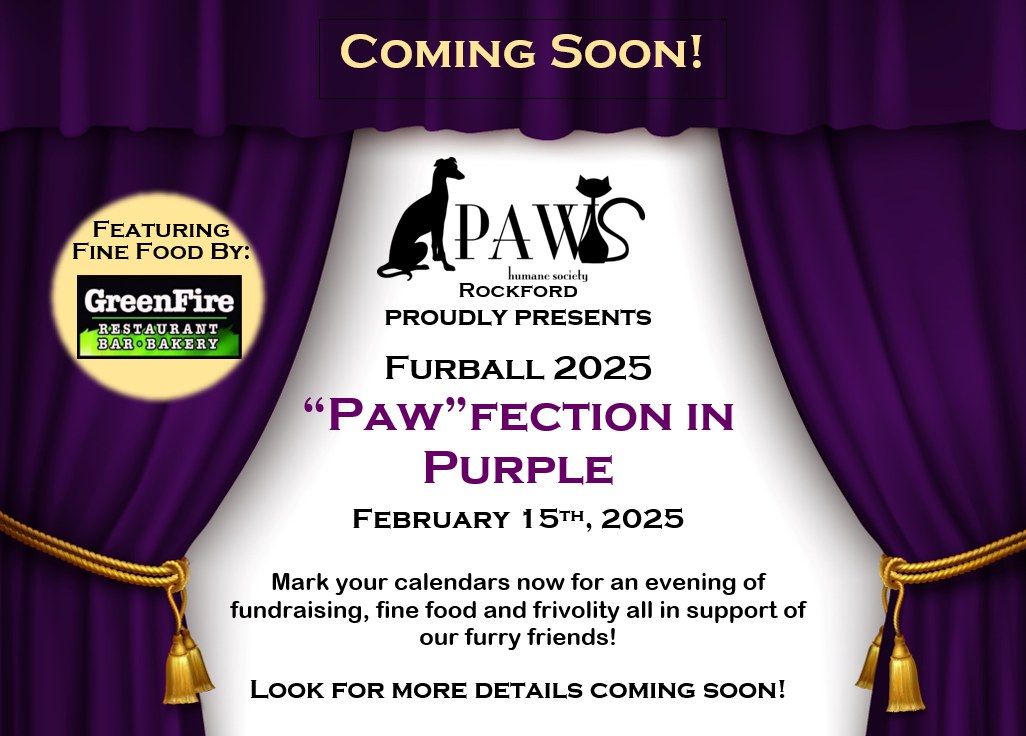 FurBall 2025 "Paw"fection in Purple