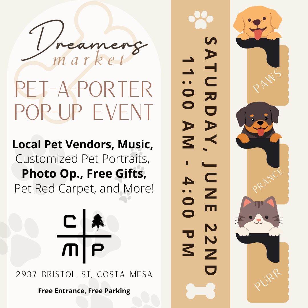Dreamers Market @ The Camp's Pet Pop-Up Event