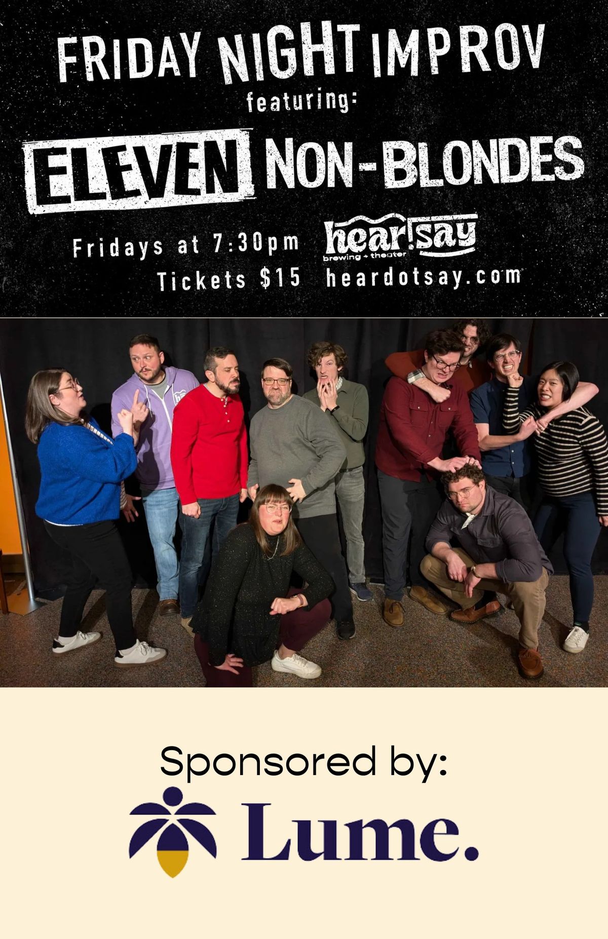 Friday Night Improv (Eleven Non-Blondes)