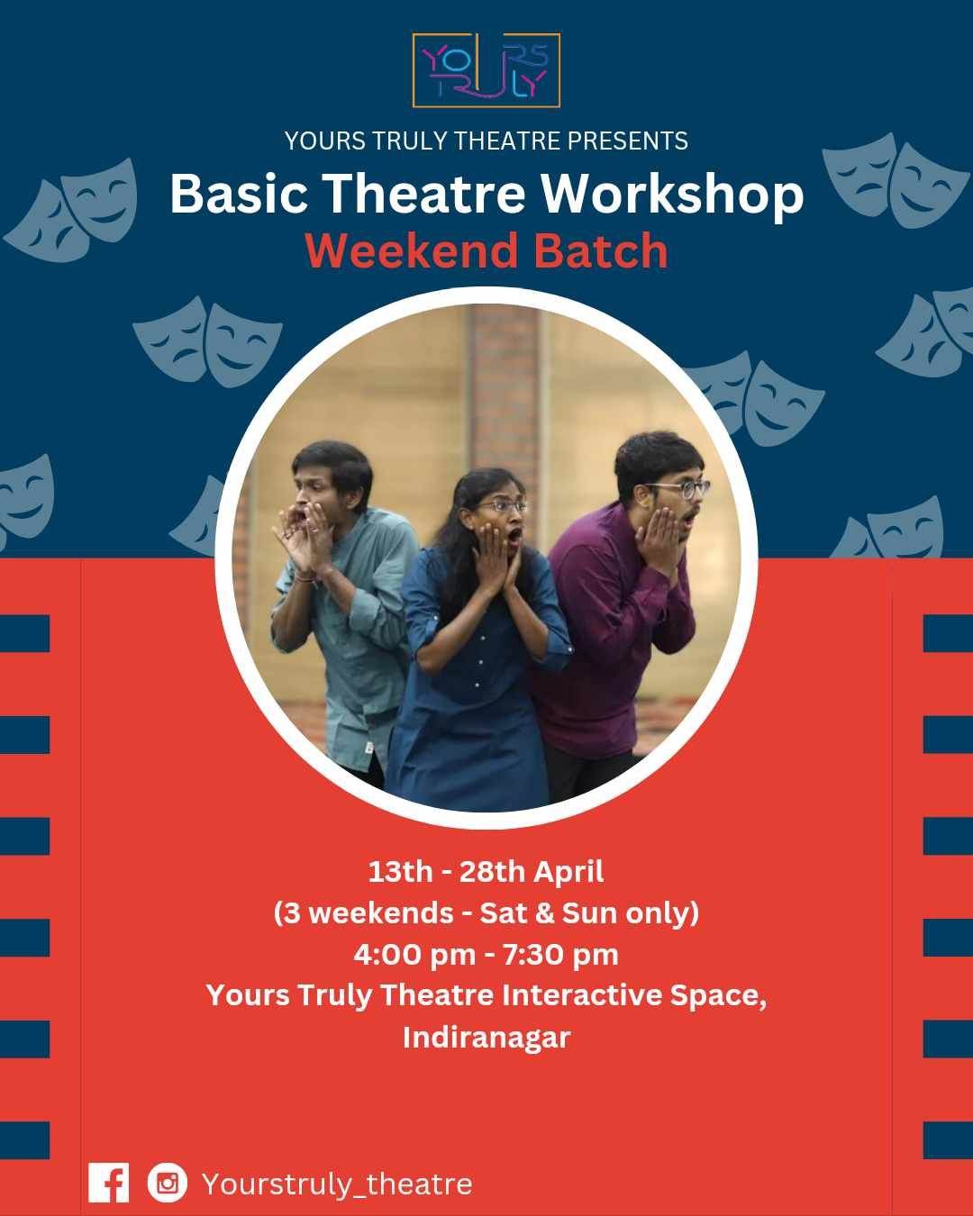 Weekend Basic Theatre Workshop (At Studio)