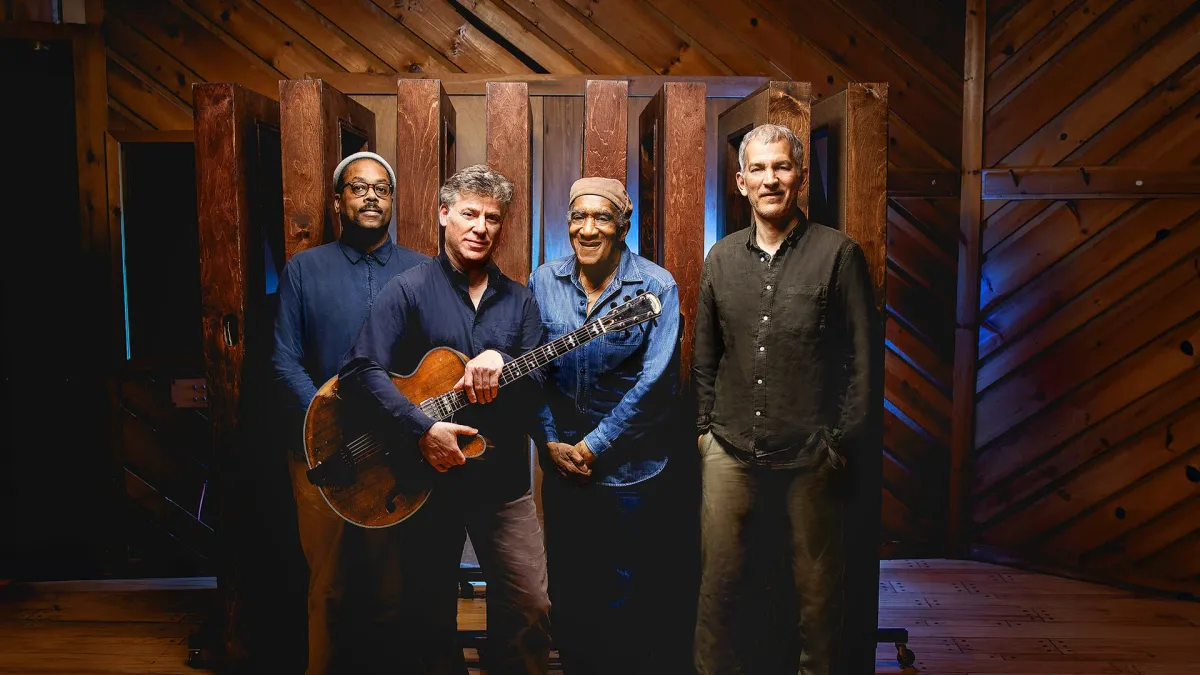 Peter Bernstein, Bill Stewart, Larry Goldings in Brno