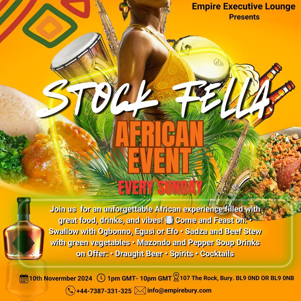 Stock Fella African Event