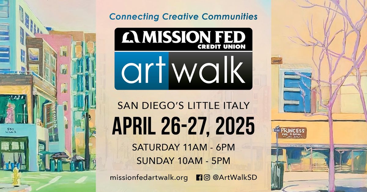 Mission Fed ArtWalk Celebrates Art this Spring in San Diego\u2019s Little Italy