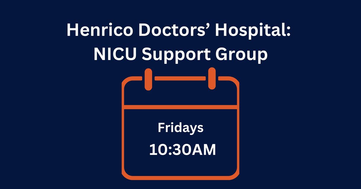 Henrico Doctors' Hospital: NICU Support Group