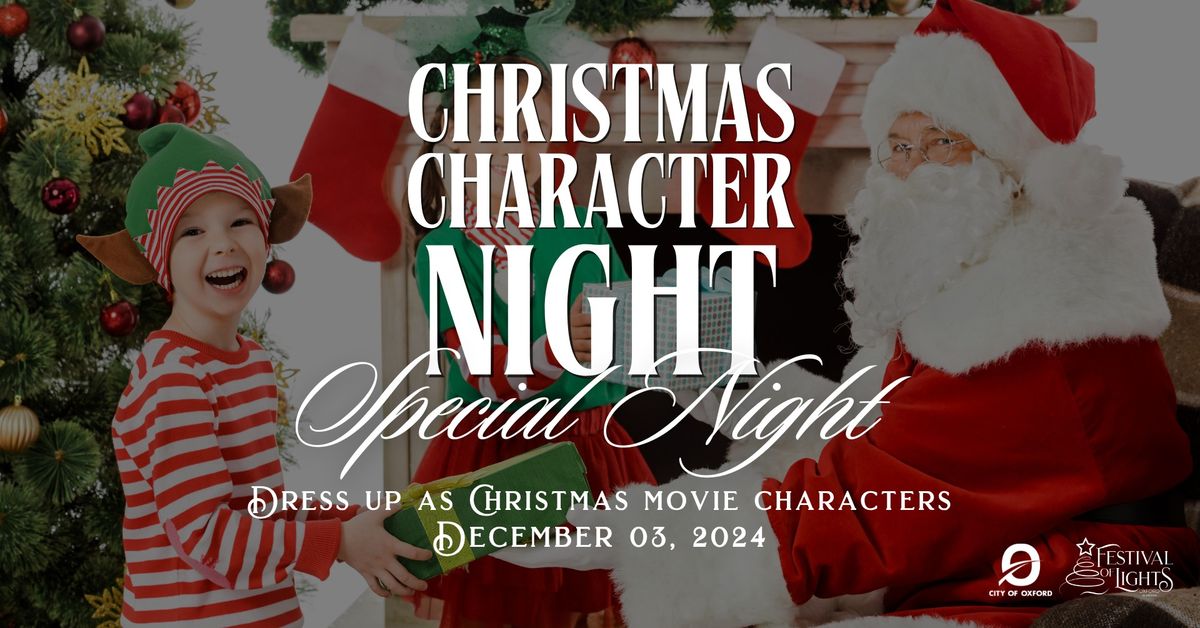 Special Night: Christmas Character Night