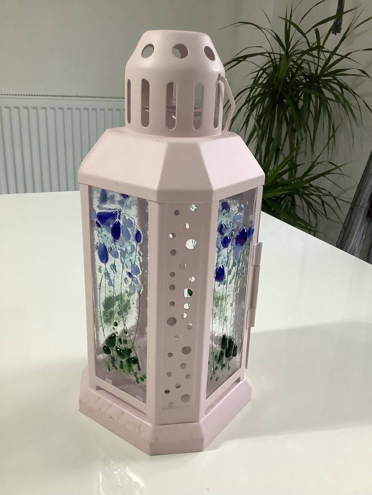 Fused Glass Mini Lantern 