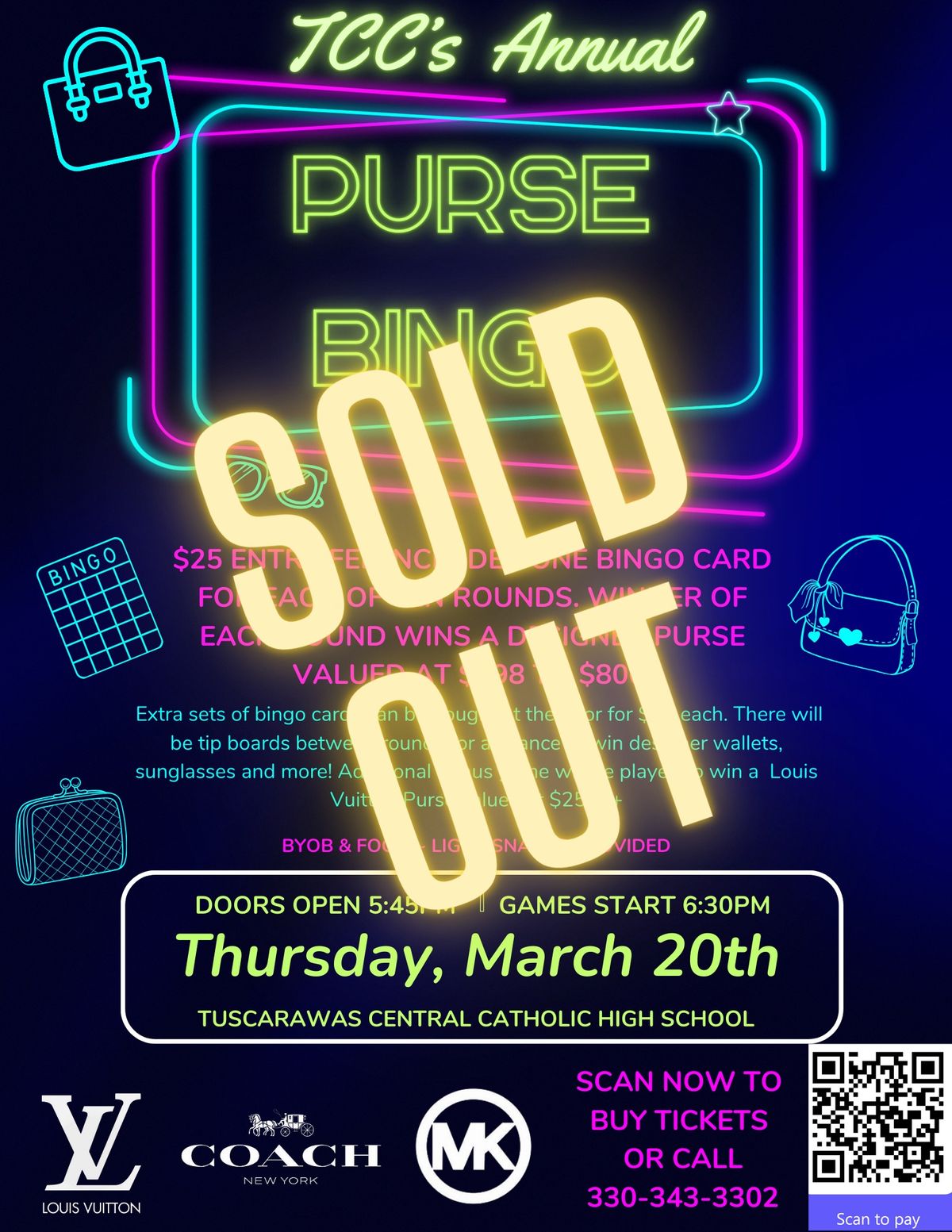 TCC Purse Bingo