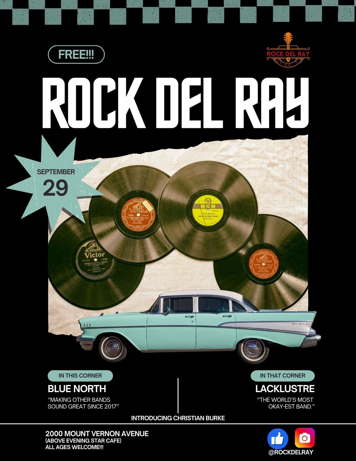 Rock Del Ray September Show!!!